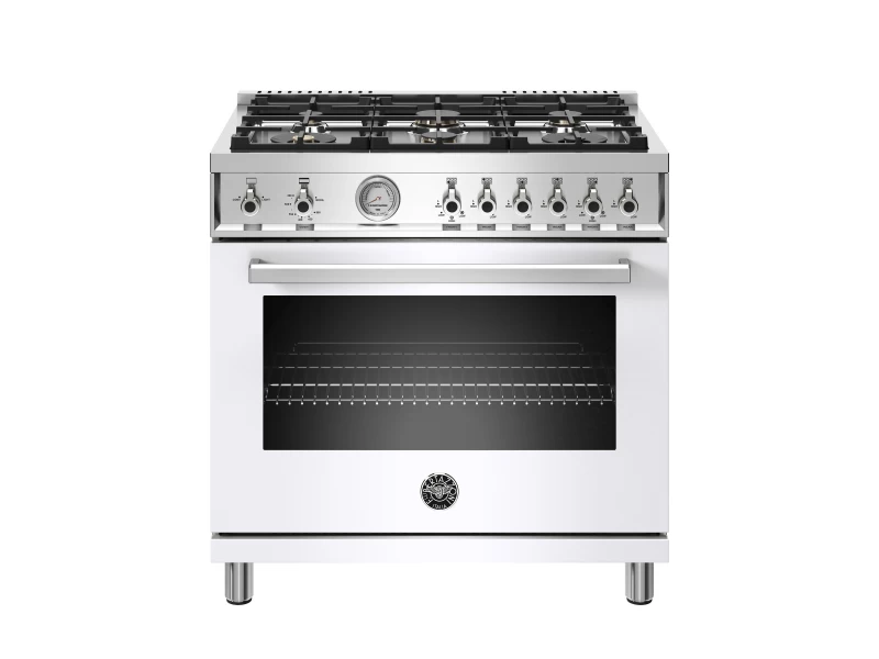 36 inch All Gas Range, 6 Brass Burners PROF366GASBIT