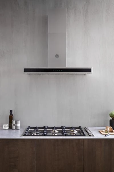 36 Drop-in Gas Cooktop 6 brass burners PROF366QBXT