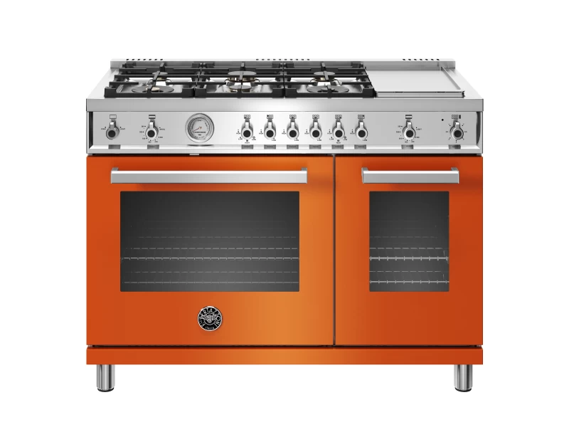 48 inch All-Gas Range 6 Brass Burner and Griddle PROF486GGASART