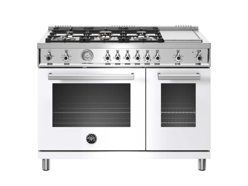 48 inch All-Gas Range 6 Brass Burner and Griddle PROF486GGASBIT