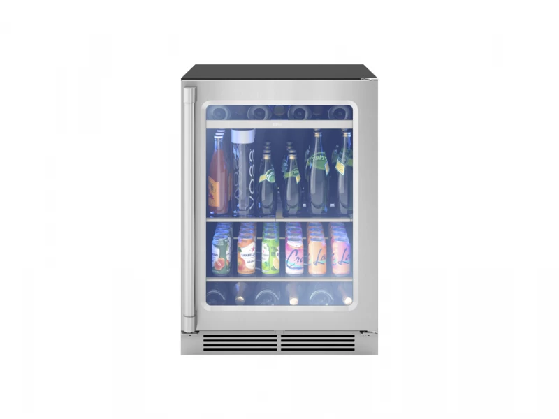 24" Pro Single Zone Beverage Cooler PRPB24C01AG, product image 2 of 13