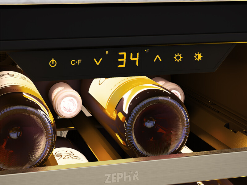 24" Pro Single Zone Beverage Cooler PRPB24C01BG, product image 2 of 2