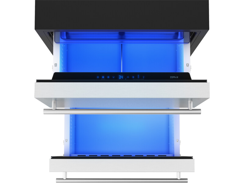 24" Single Zone Refrigerator Drawers view 2