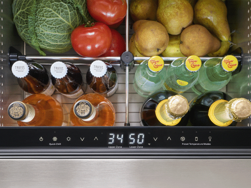 24" Outdoor Dual Zone Refrigerator Drawers view 4