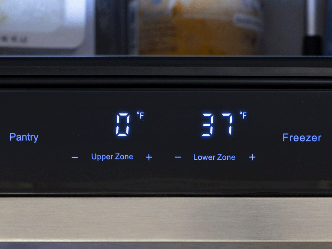 Presrv Refrigerator & Freezer Drawers Panel-Ready 2 Zones view 9