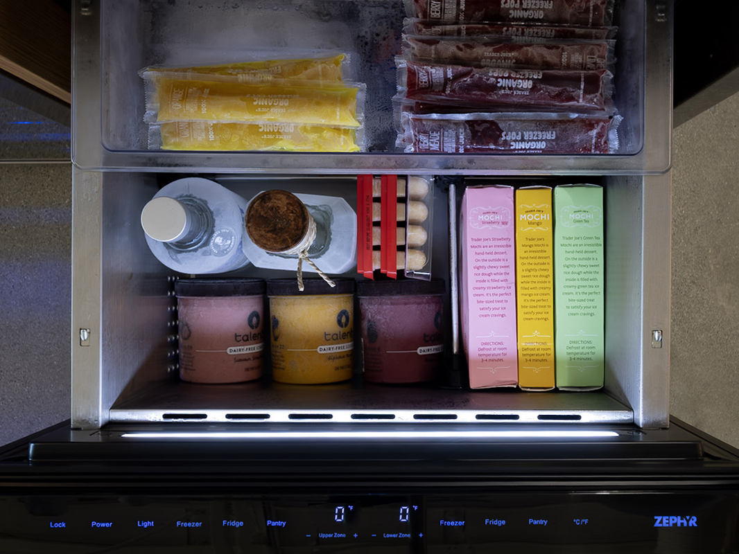 Presrv Refrigerator & Freezer Drawers Panel-Ready 2 Zones view 10