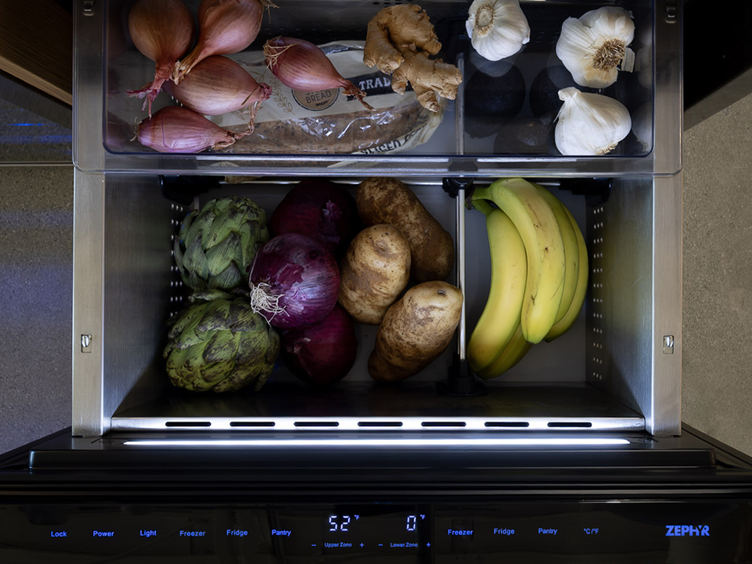 Presrv Refrigerator & Freezer Drawers Panel-Ready 2 Zones view 11
