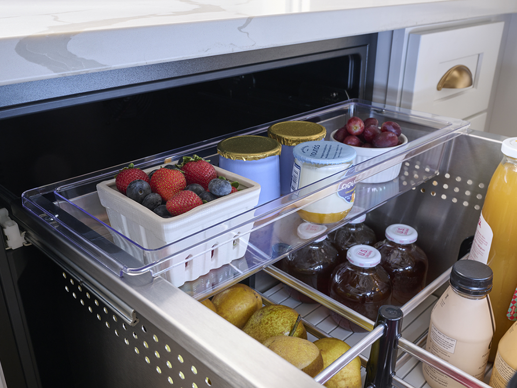 Presrv Refrigerator & Freezer Drawers Panel-Ready 2 Zones view 14