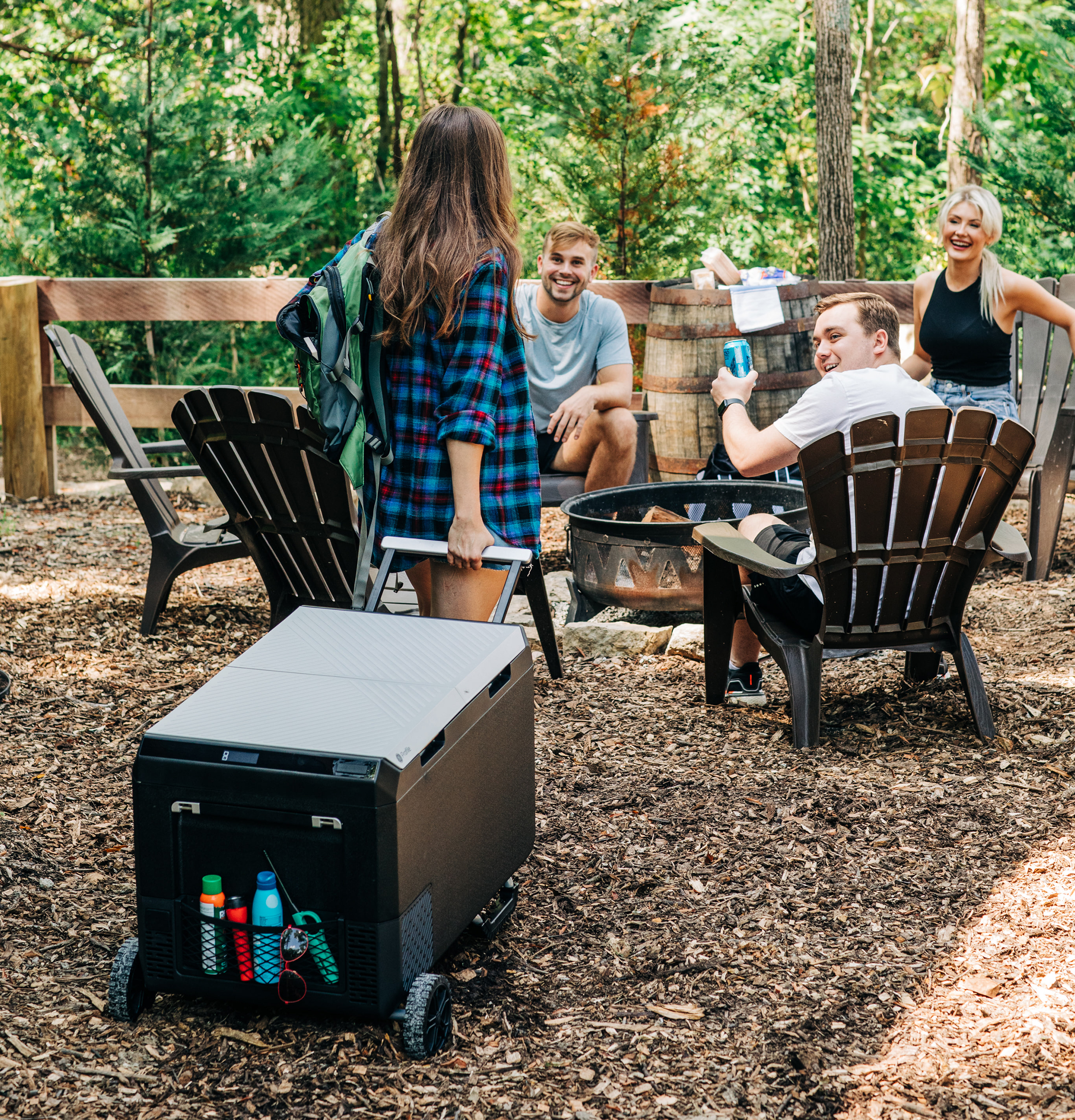 Dual Zone 75 Liter Electric Cooler PRV03ATTBB