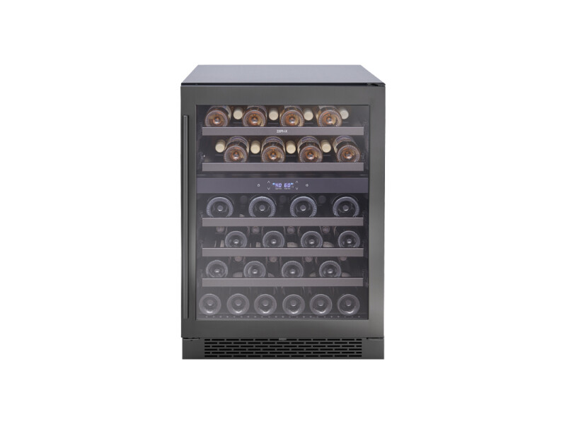 24" Black Stainless Dual Zone Wine Cooler PRW24C02BBSG, product image 2 of 7
