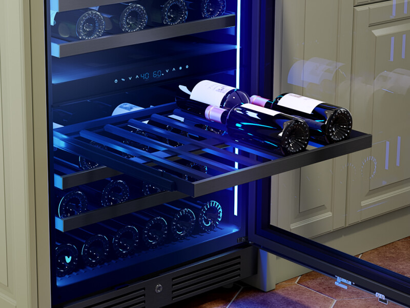 24" Dual Zone Wine Cooler view 3