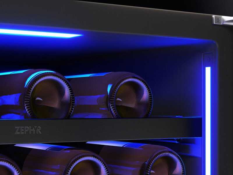 24" Dual Zone Wine Cooler view 8