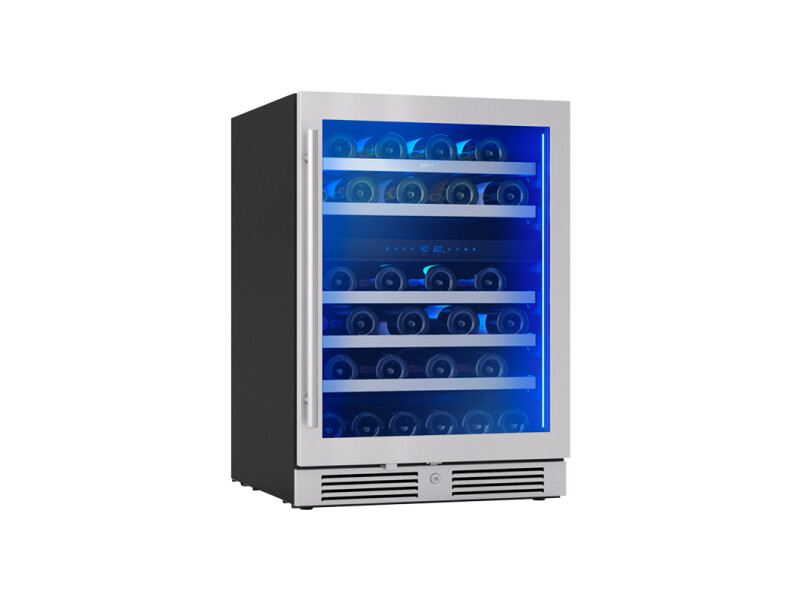 Zephyr 24" Dual Zone Wine Cooler Stainless Steel PRW24C02CG Picture 1