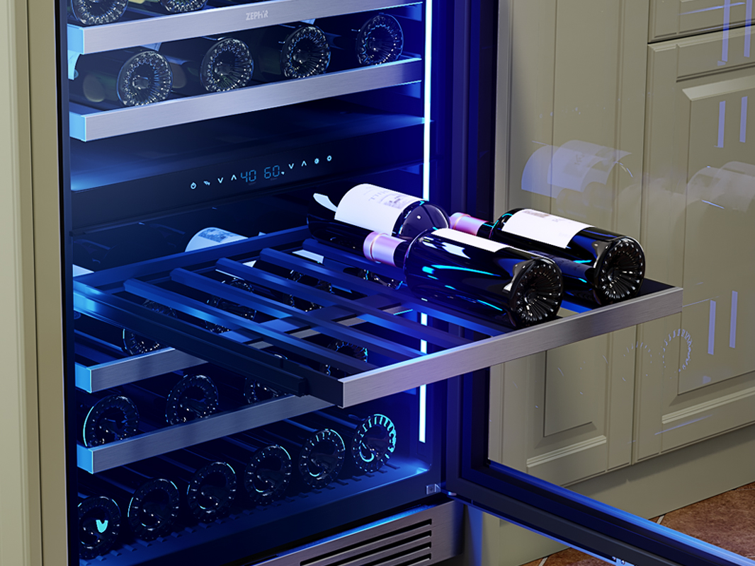 24" Dual Zone Wine Cooler view 2