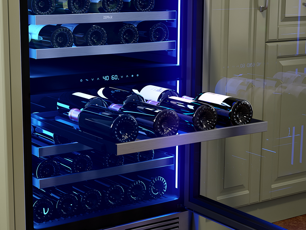 24" Dual Zone Wine Cooler view 3