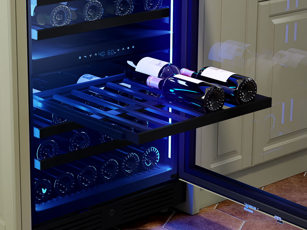 24" Dual Zone Wine Cooler view 5