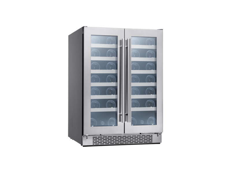 French Door Dual Zone Wine Cooler PRW24C32BG, product image 4 of 8