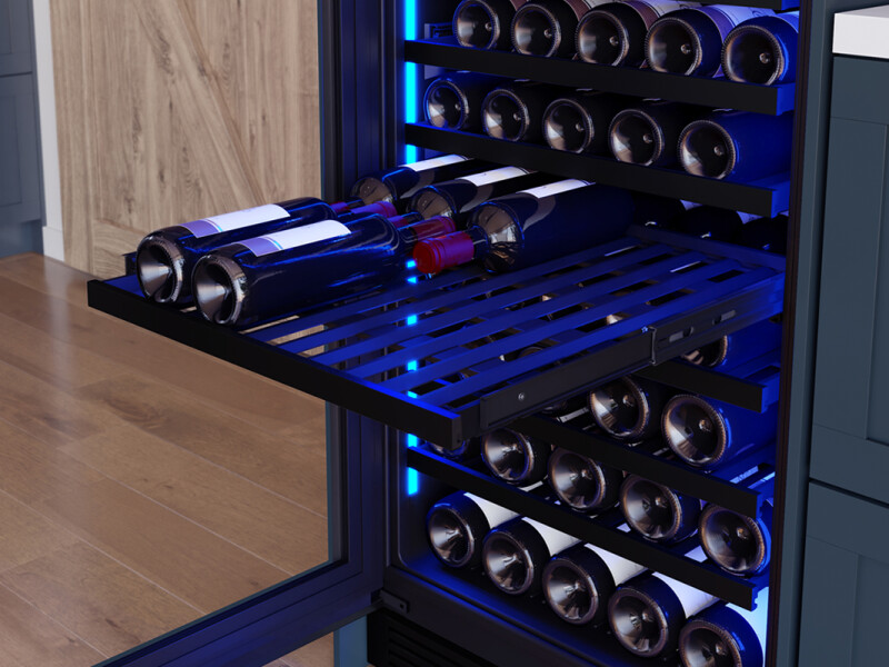 24" Full Size Panel Ready Dual Zone Wine Cooler view 5