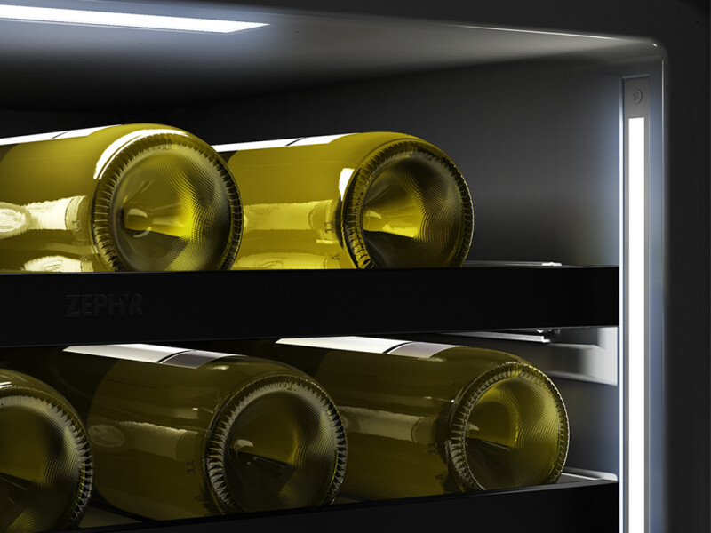 24" Full Size Panel Ready Dual Zone Wine Cooler view 8