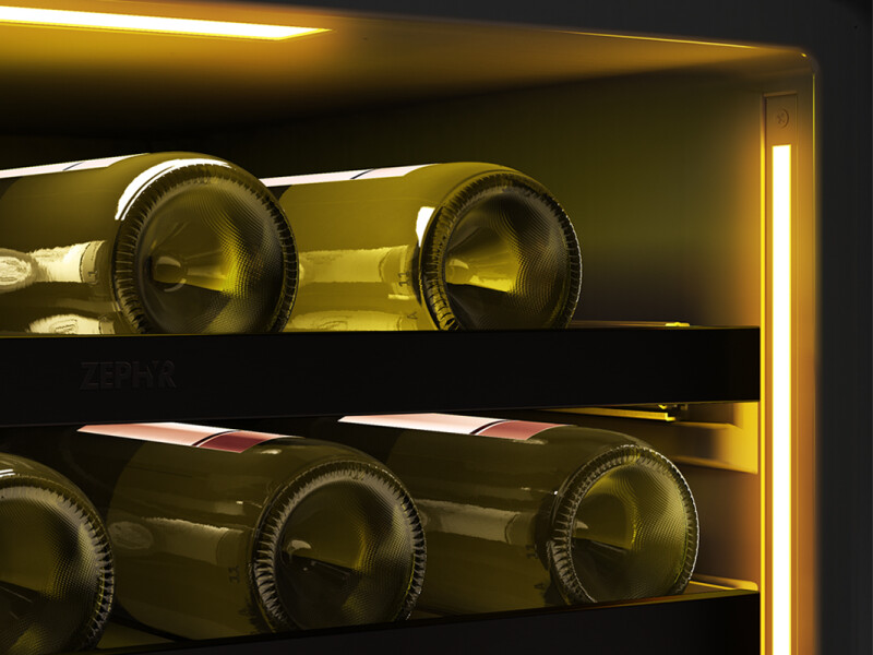 24" Full Size Panel Ready Dual Zone Wine Cooler view 10