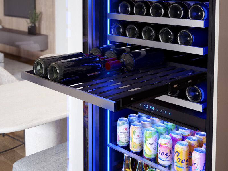 24" Full Size Dual Zone Wine & Beverage Cooler view 4