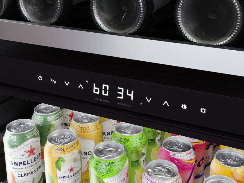 24" Full Size Dual Zone Wine & Beverage Cooler view 7