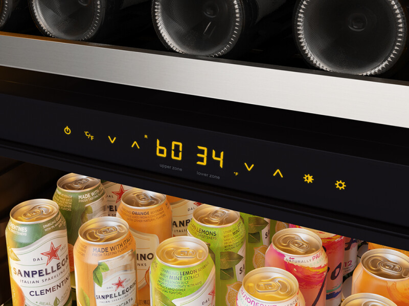 24" Full Size Dual Zone Wine & Beverage Cooler view 8