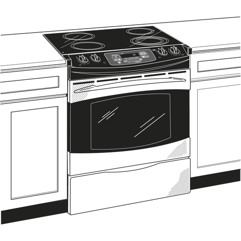 30" Slide-In Electric Range PS900SPSS, product image 2 of 3