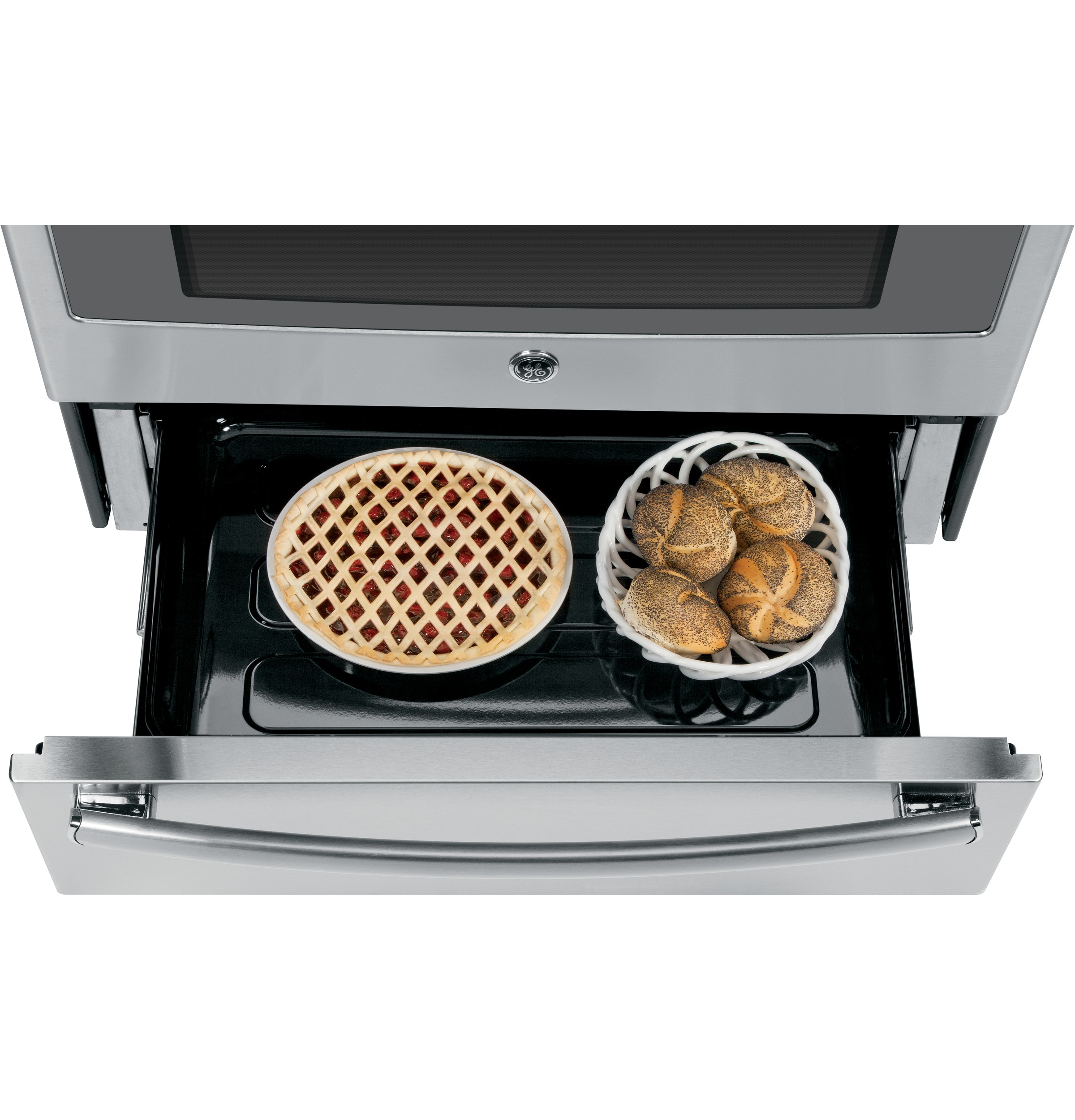 Series 30" Slide-In Front Control Electric Convection Range with Warming Drawer PS920SFSS, product image 5 of 13