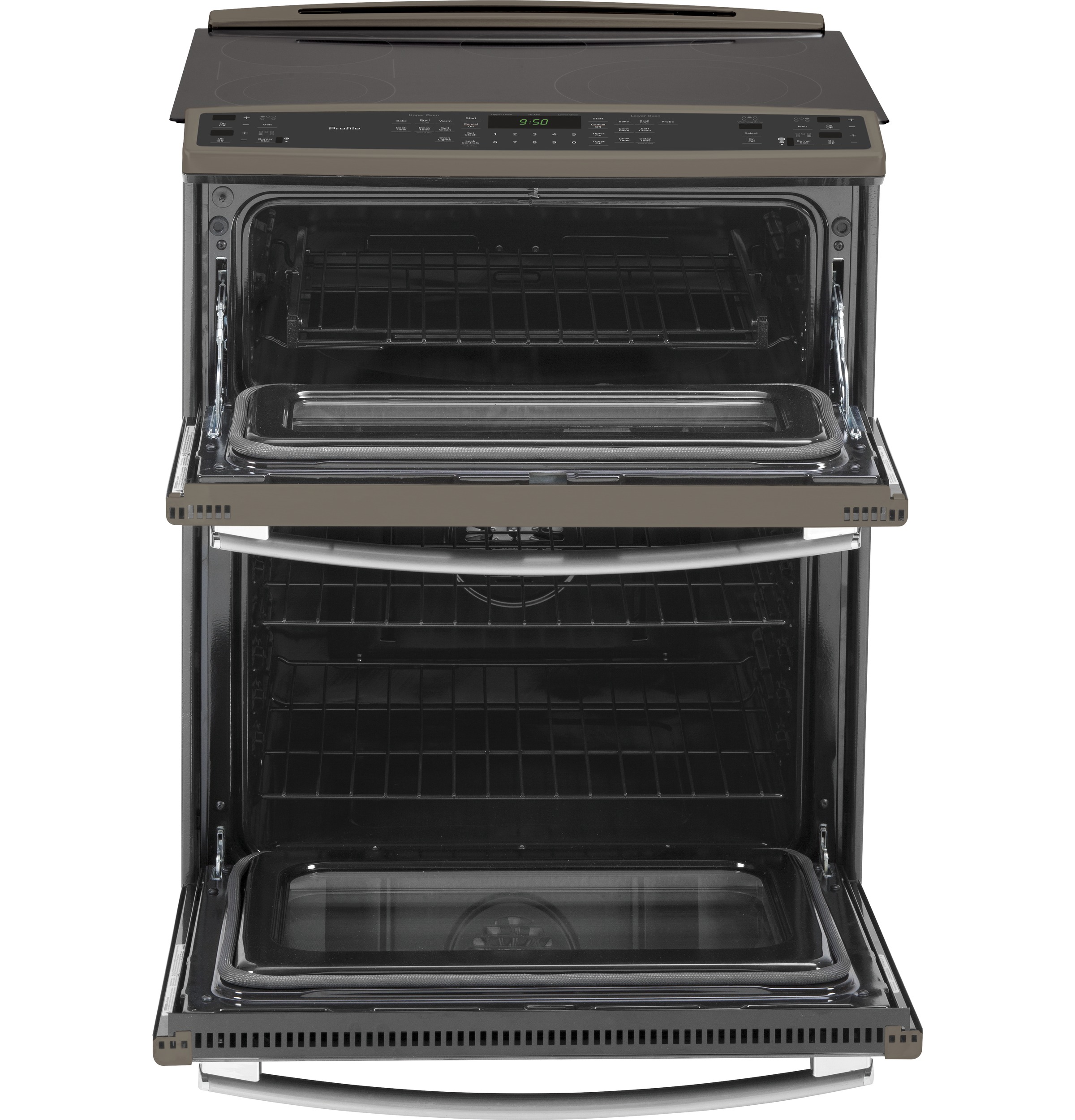 Series 30" Slide-In Front Control Double Oven Electric Convection Range PS950EFES