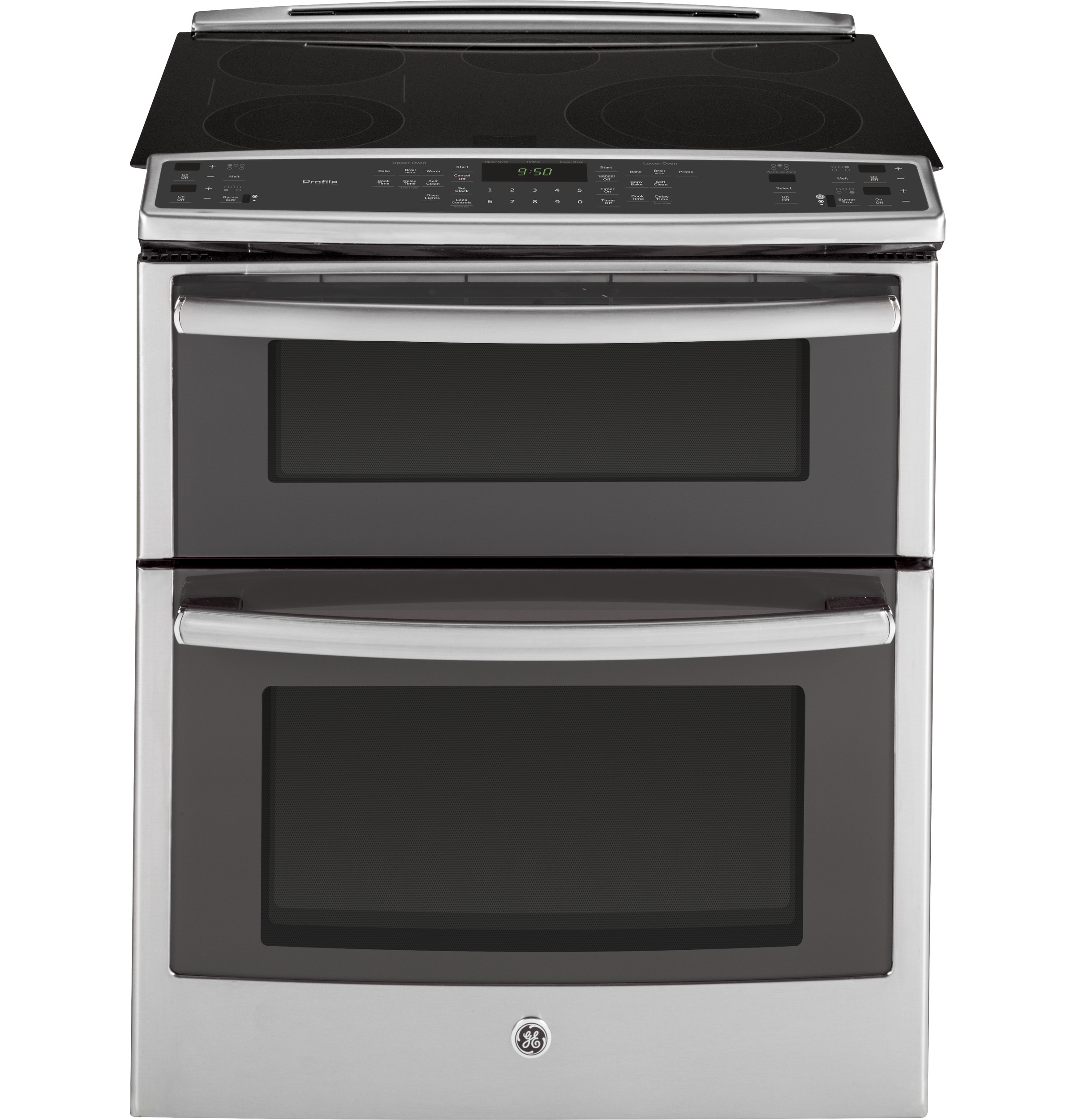Series 30" Slide-In Front Control Double Oven Electric Convection Range PS950SFSS