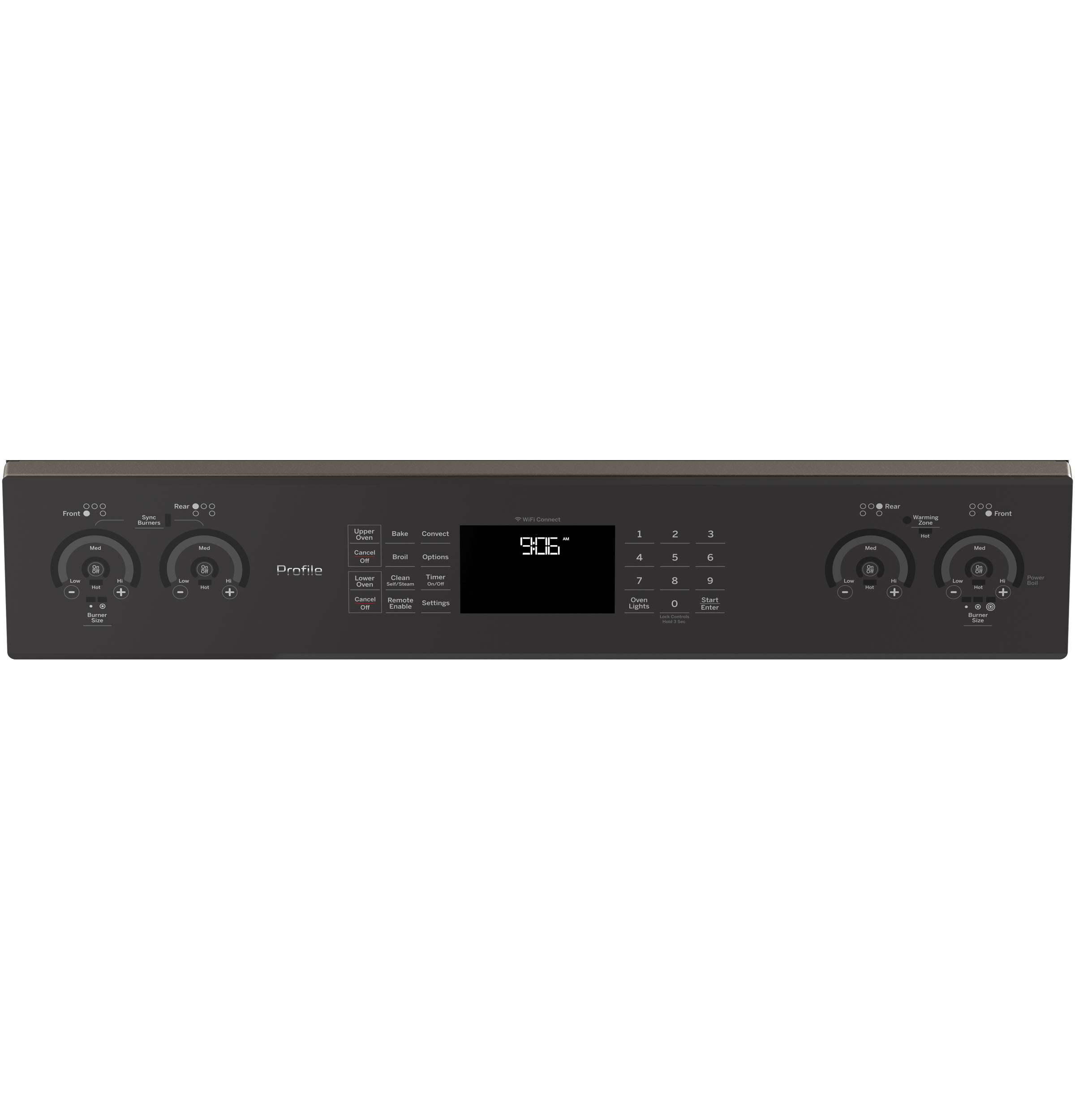 30" Smart Slide-In Electric Double Oven Convection Range PS960ELES, product image 4 of 14