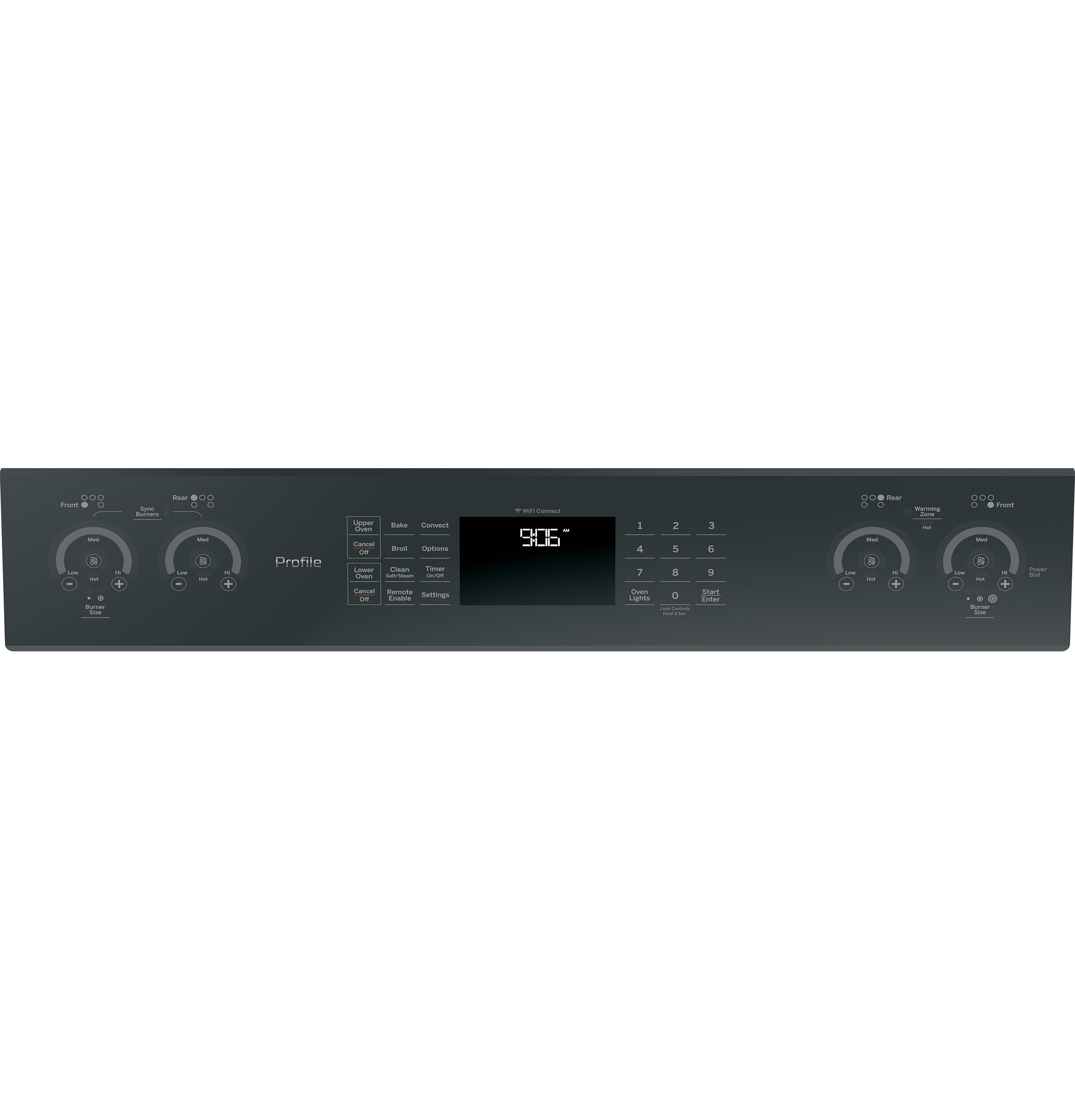 30" Smart Slide-In Electric Double Oven Convection Range PS960FLDS, product image 6 of 8