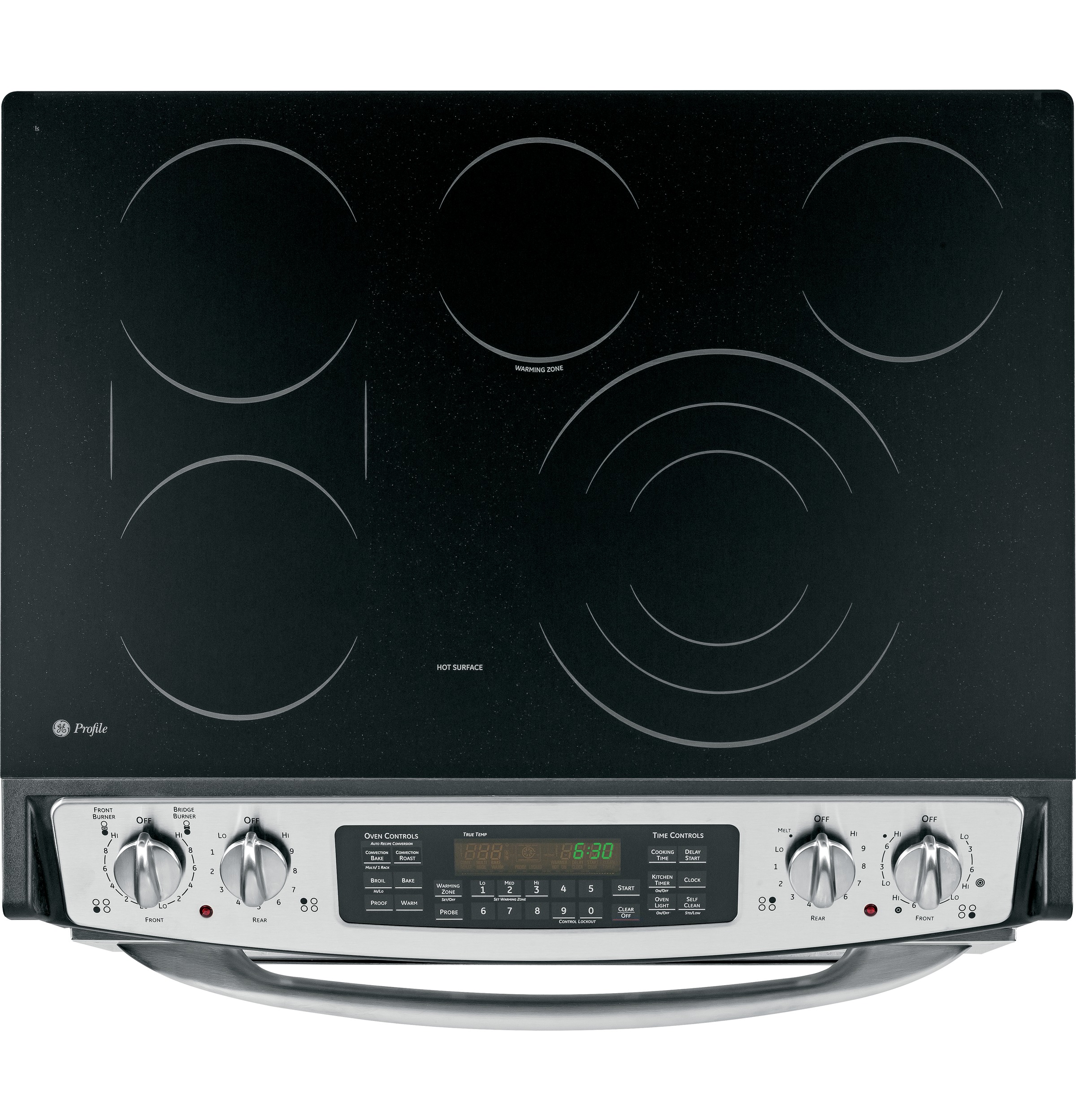 30" Slide-In Electric Range PS968SPSS, product image 2 of 7