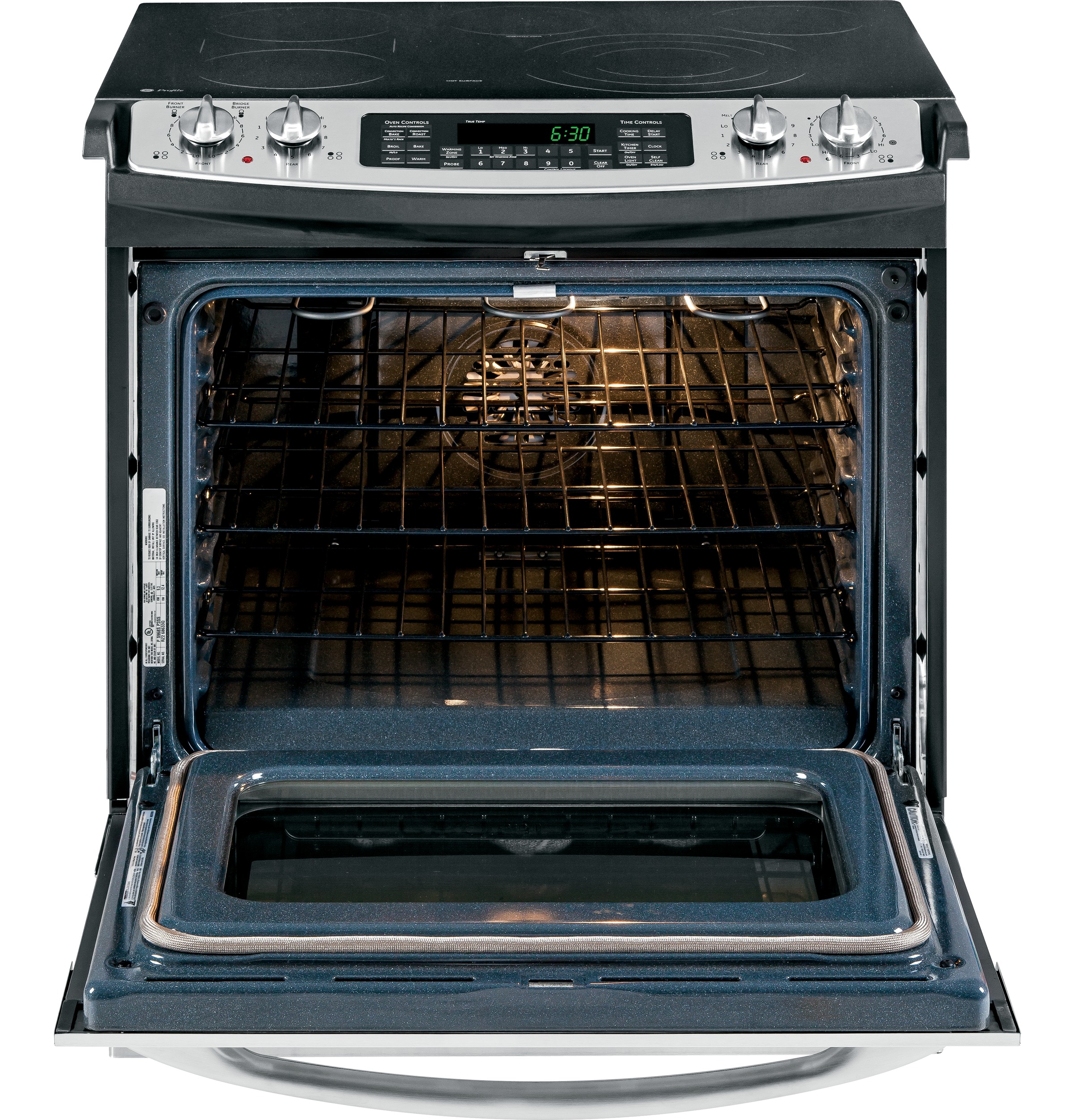 30" Slide-In Electric Range PS968SPSS, product image 4 of 7