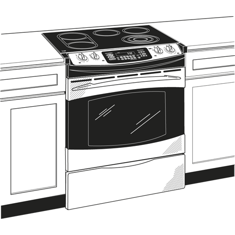 30" Slide-In Electric Range PS968SPSS, product image 6 of 7