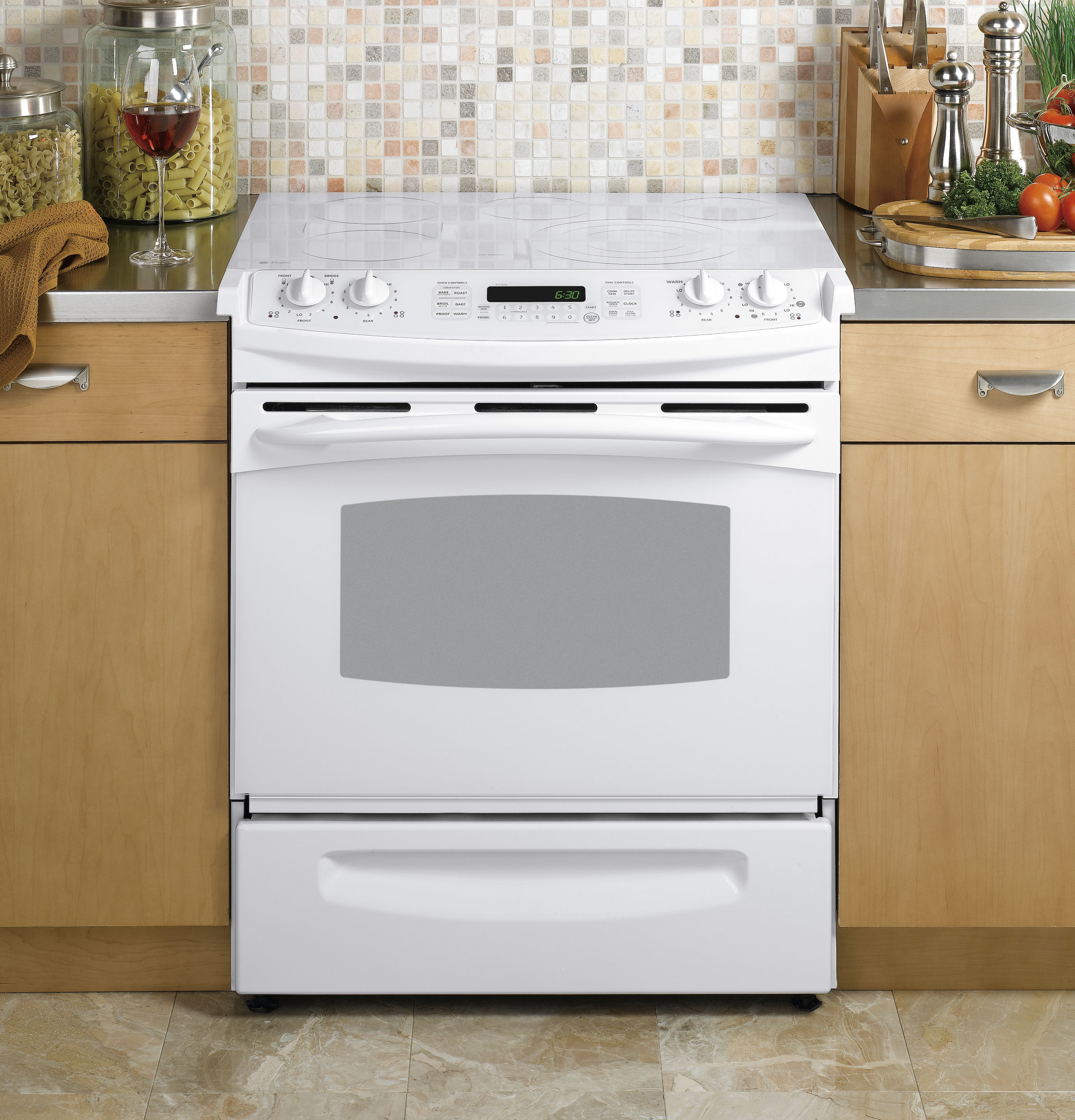 30" Slide-In Electric Range PS968TPWW