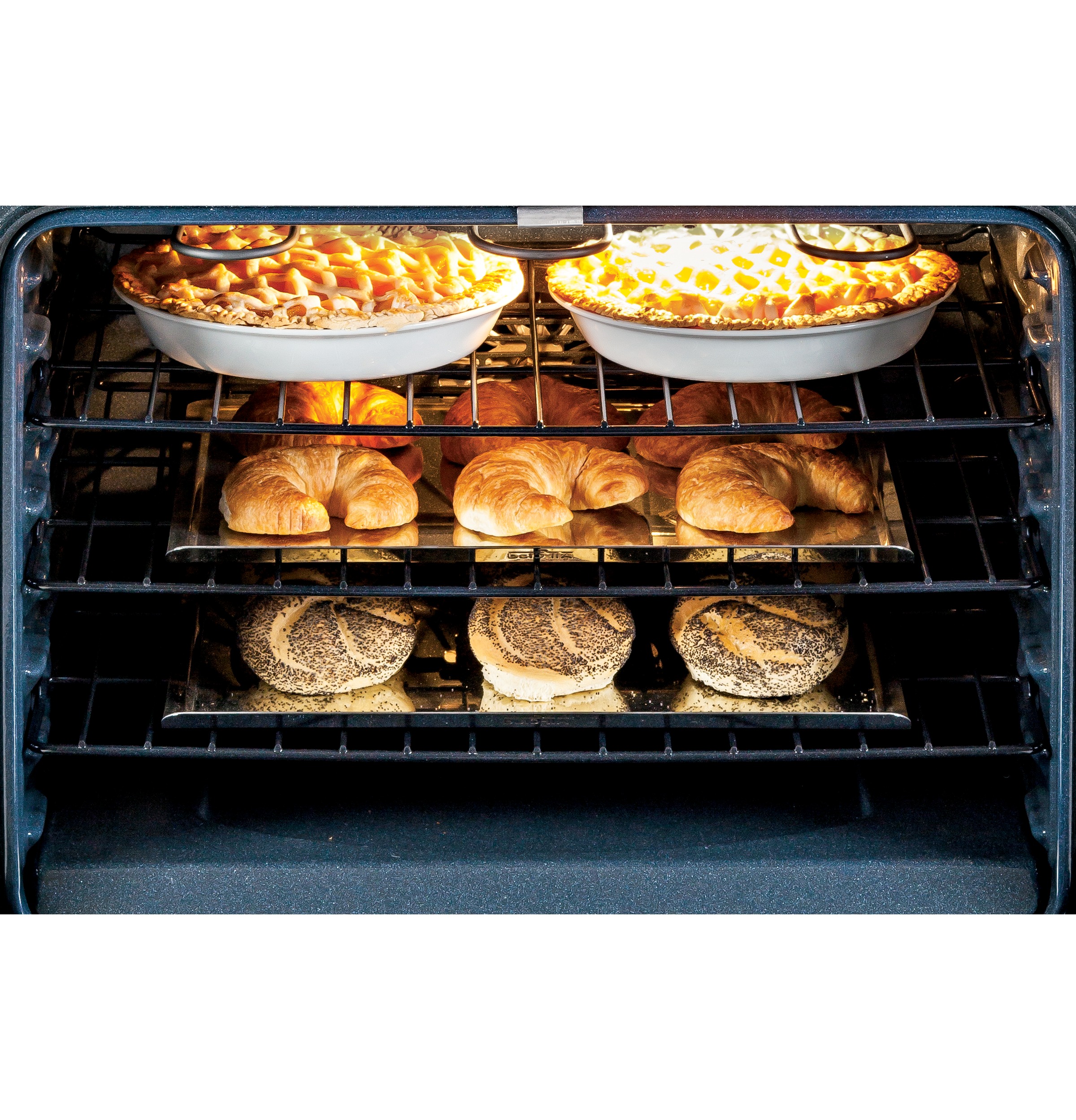 30" Slide-In Electric Range PS968TPWW, product image 4 of 6