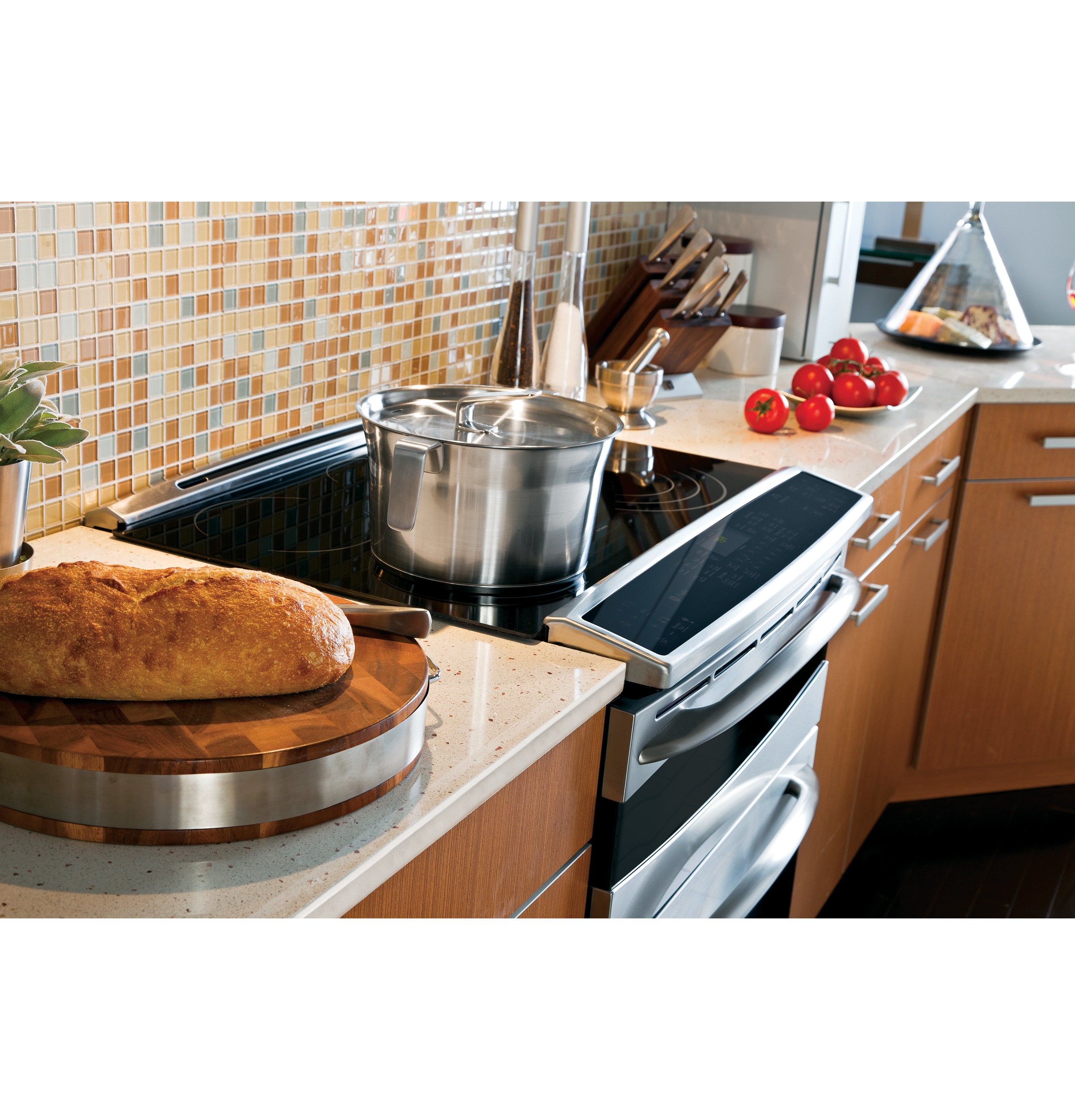 Slide-In Double Oven Electric Range PS978STSS, product image 8 of 11