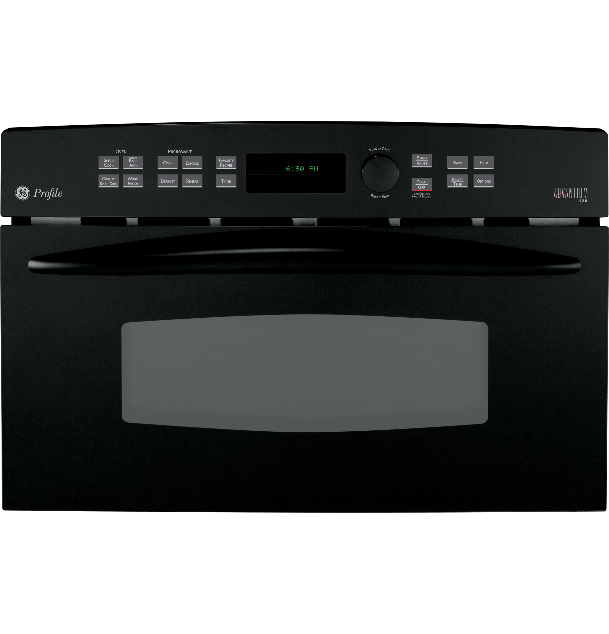 Advantium 120V - 27 in. Wall Oven PSB1000NBB