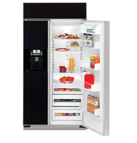 42" Built-In Side-by-Side Refrigerator with Dispenser PSB42LGRBV