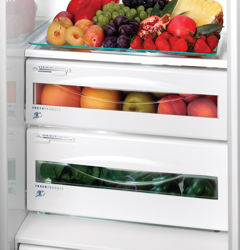 42" Built-In Side-by-Side Refrigerator with Dispenser PSB42LGRWV, product image 7 of 13