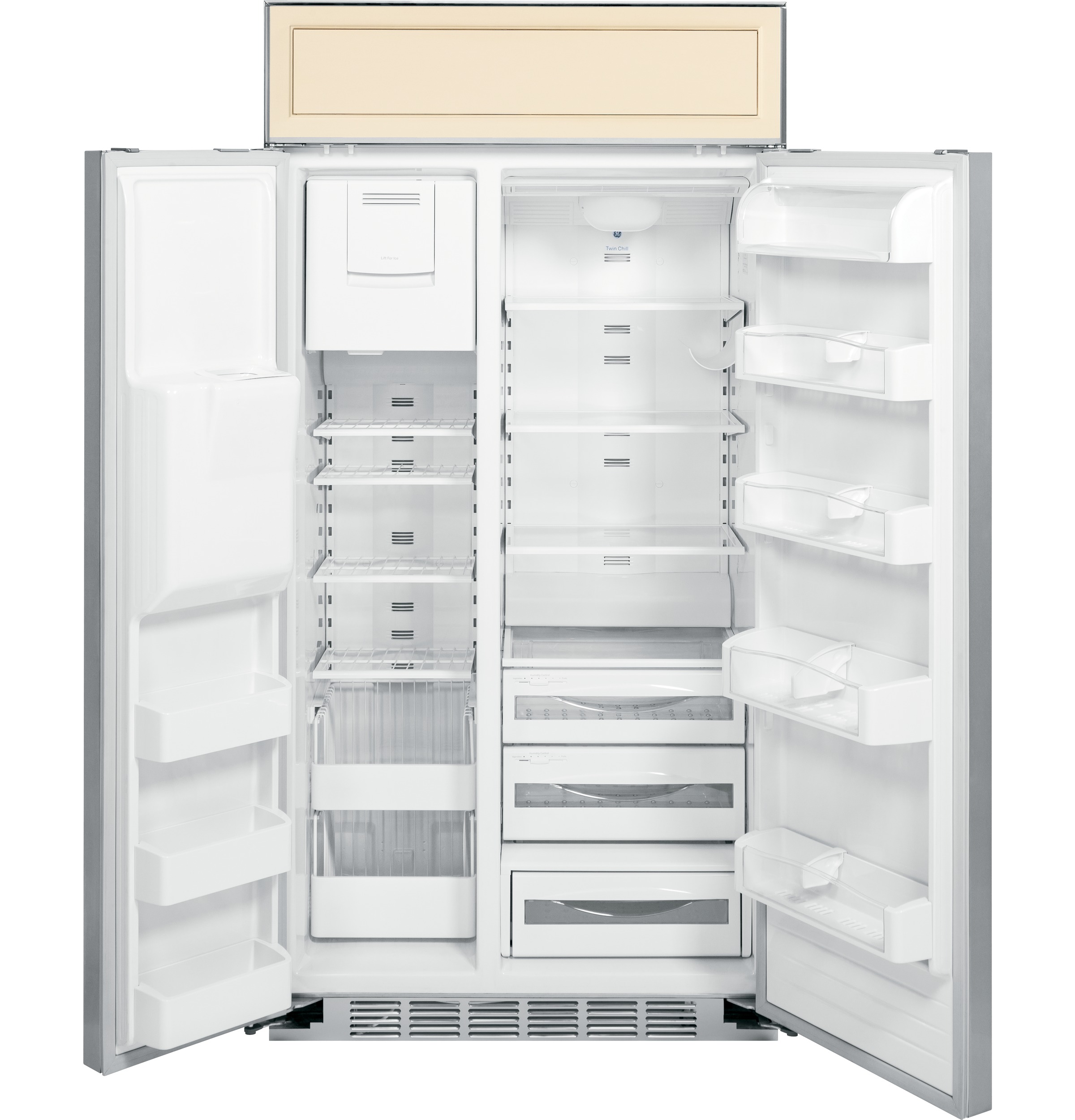 Series 42" Built-In Side-by-Side Refrigerator PSB42YPHSV