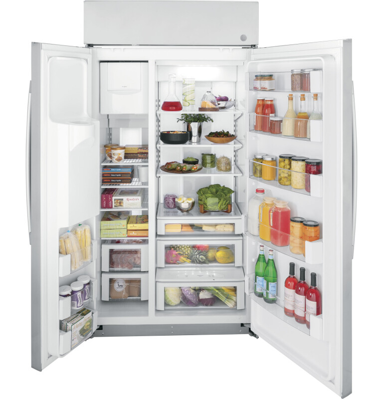 42" Smart Built-In Side-by-Side Refrigerator with Dispenser PSB42YSNSS