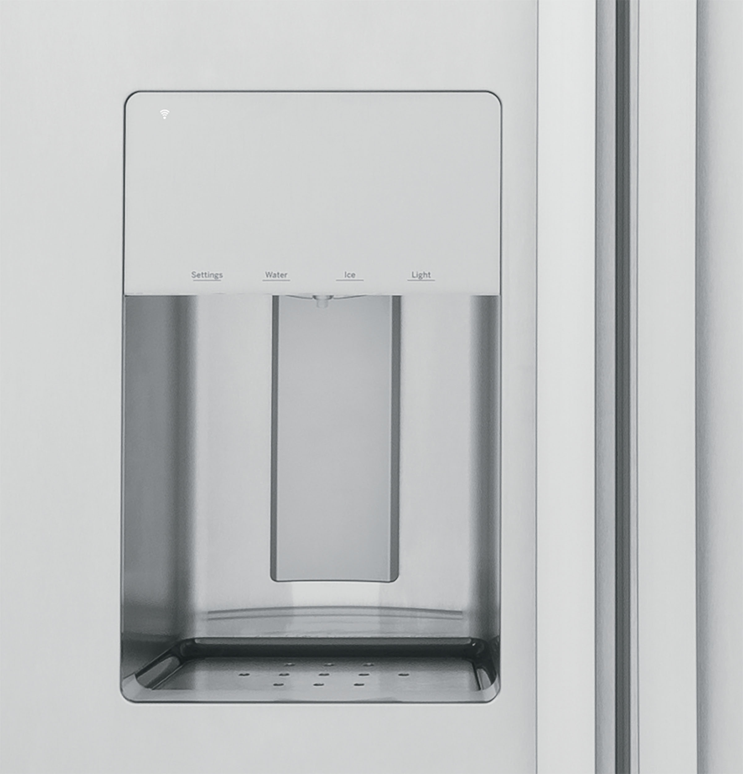 Series 42" Smart Built-In Side-by-Side Refrigerator with Dispenser PSB42YSRSS