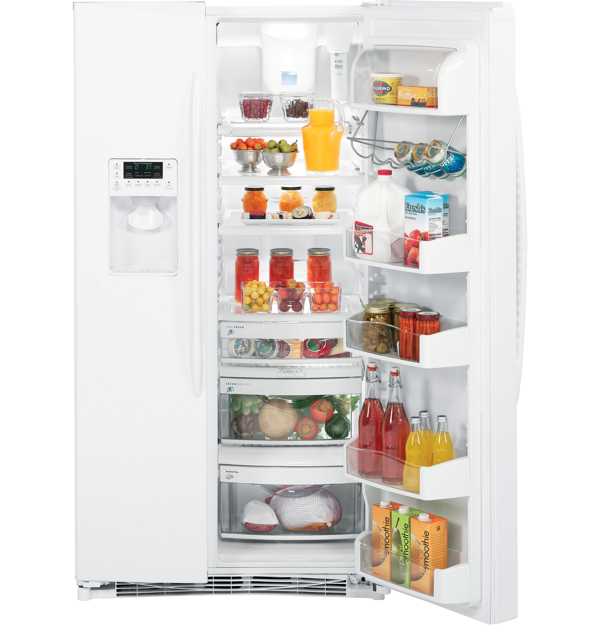 Series 48" Built-In Side-by-Side Refrigerator PSB48YGXSV, product image 14 of 19