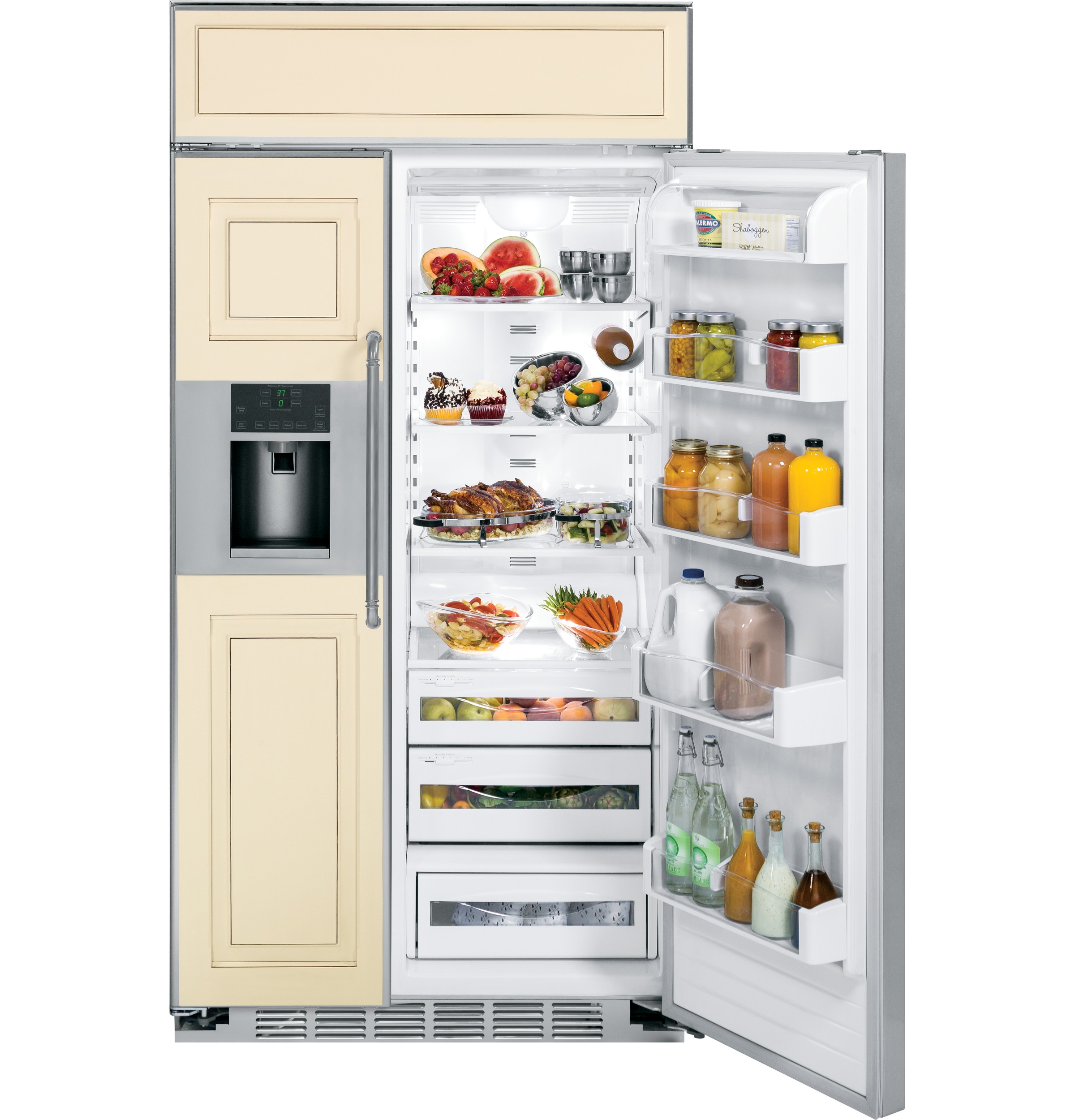 Series 48" Built-In Side-by-Side Refrigerator PSB48YPHSV