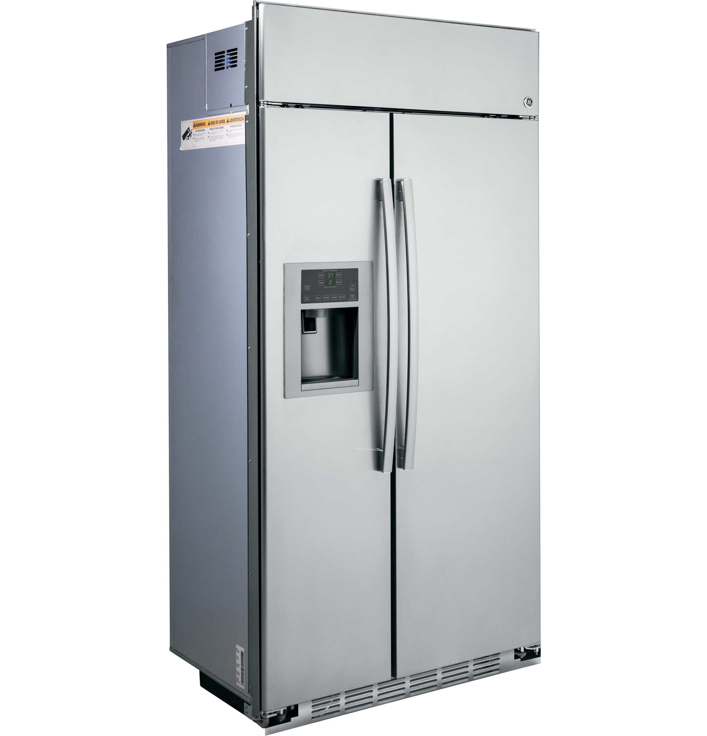 Series 48" Built-In Stainless Side-by-Side Refrigerator PSB48YSHSS