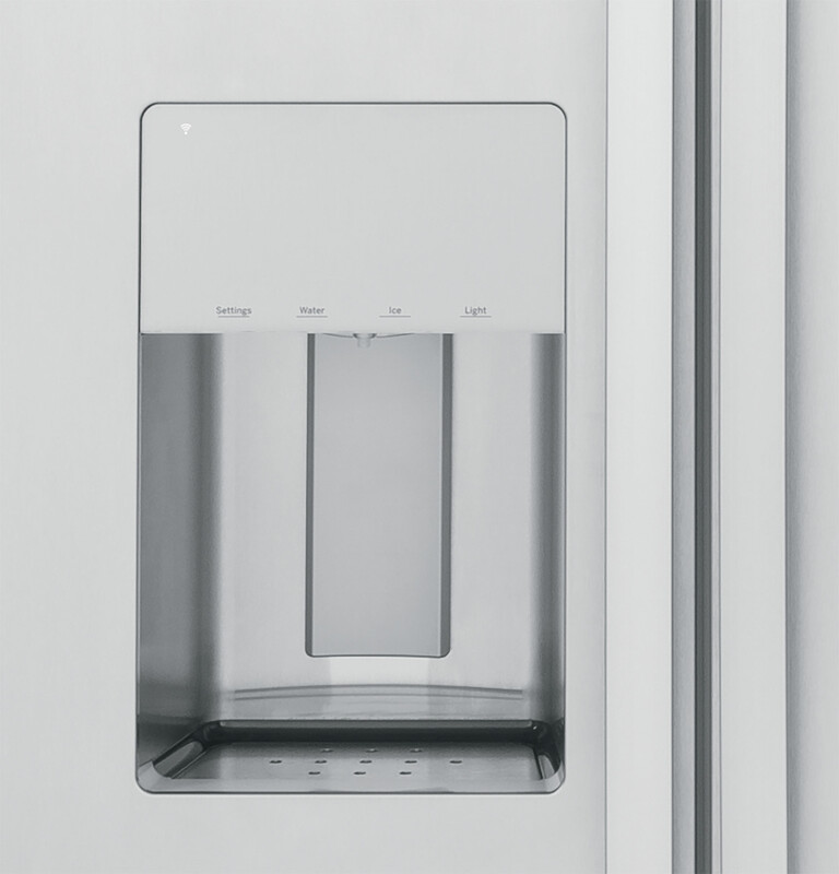 Ge Profile™ 48" Smart Built-in Side-by-side Refrigerator With Dispenser PSB48YSNSS