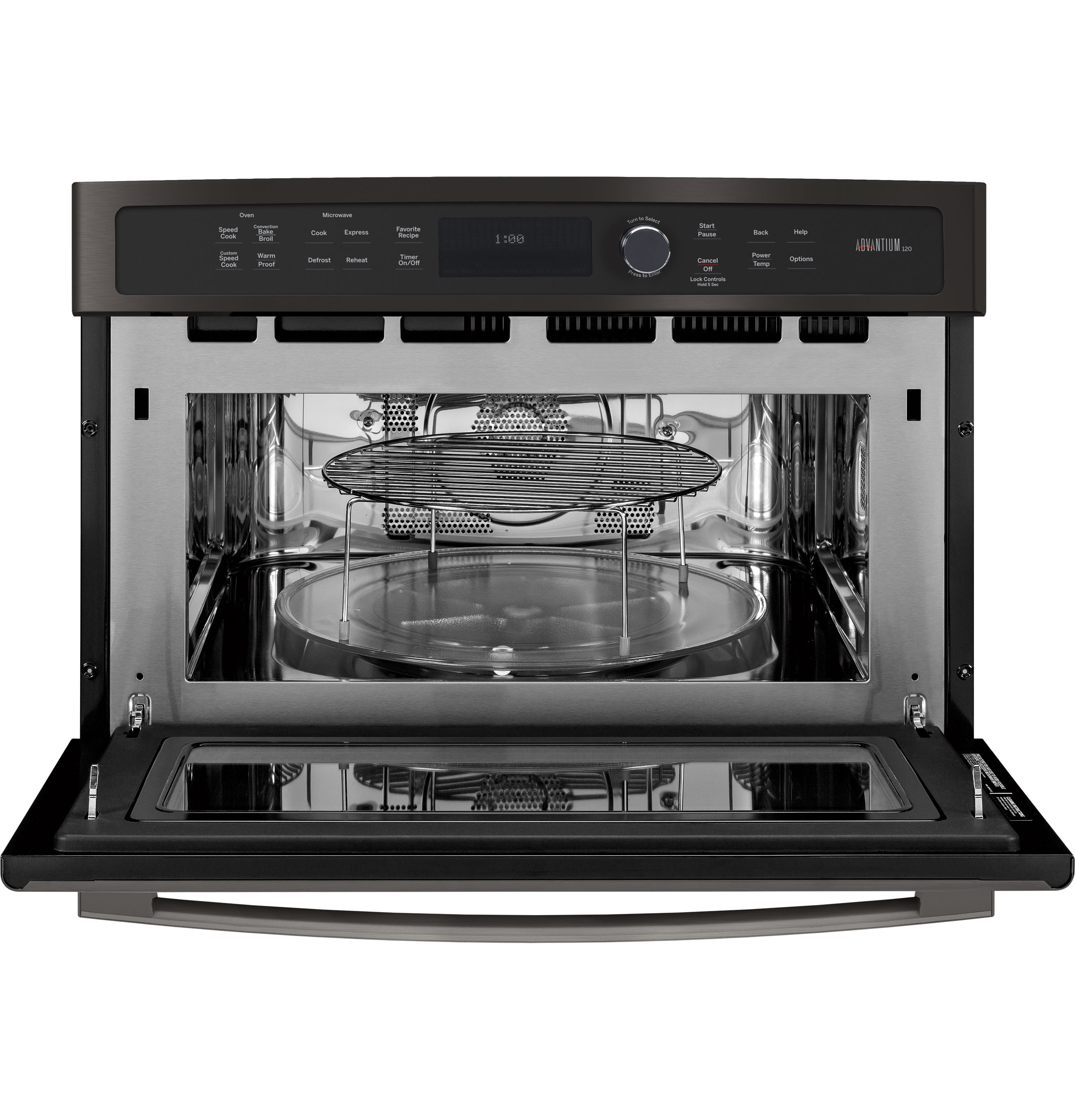 27 in. Single Wall Oven Advantium Technology PSB9100BLTS
